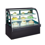 猛犸象蛋糕柜冷藏展示柜立式台式直角商用前后开门水果保鲜风冷